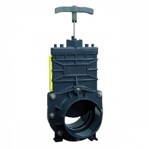 Шиберная задвижка D100/110