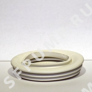 Муфта гофрированная белая D110 AU010121